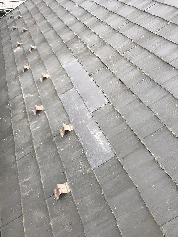 スレート屋根（コロニアル差し替え）補修工事　　藤沢市
