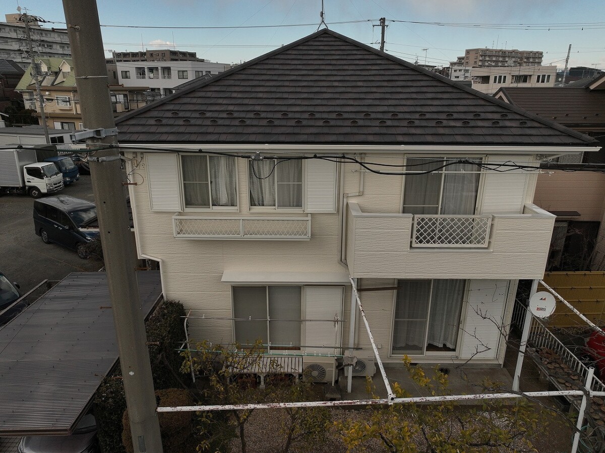SK化研プレミアムシリコン 外壁塗装【伊勢原市】