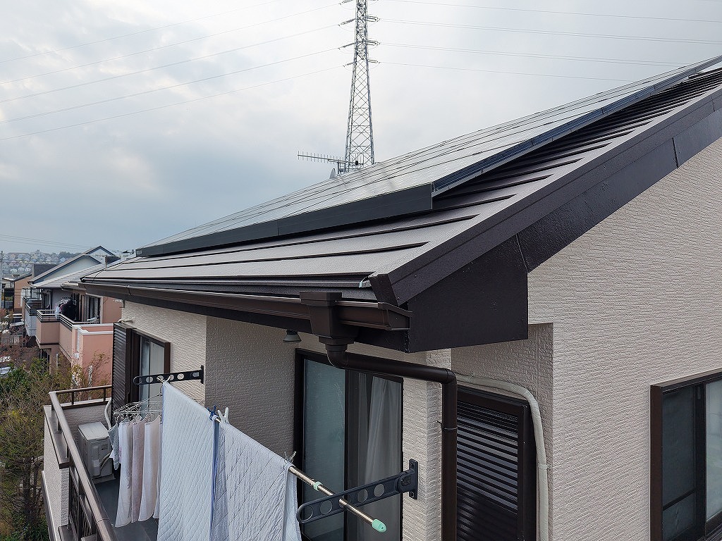 Panasonic雨樋PC50・雨樋交換工事【平塚市】