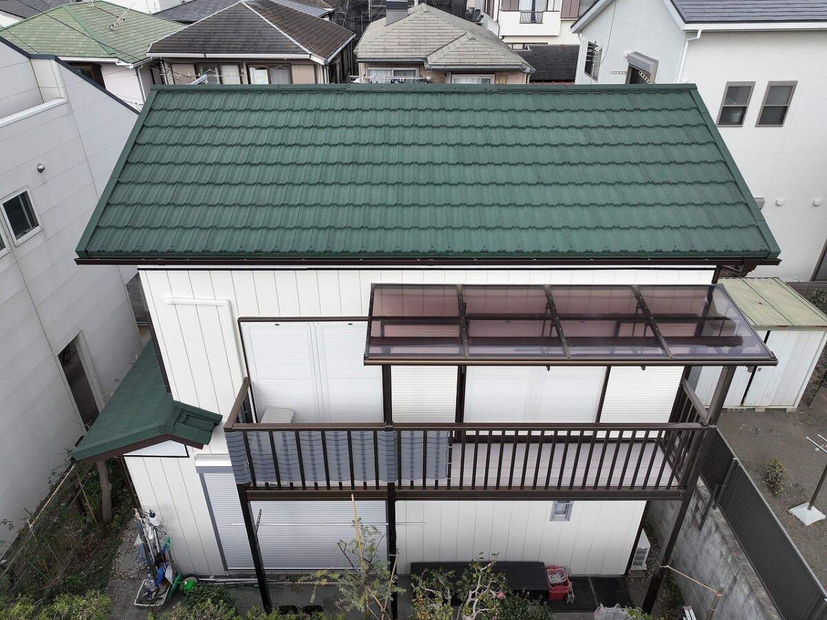 LIXIL Tルーフクラシック　重ね葺き【平塚市】
