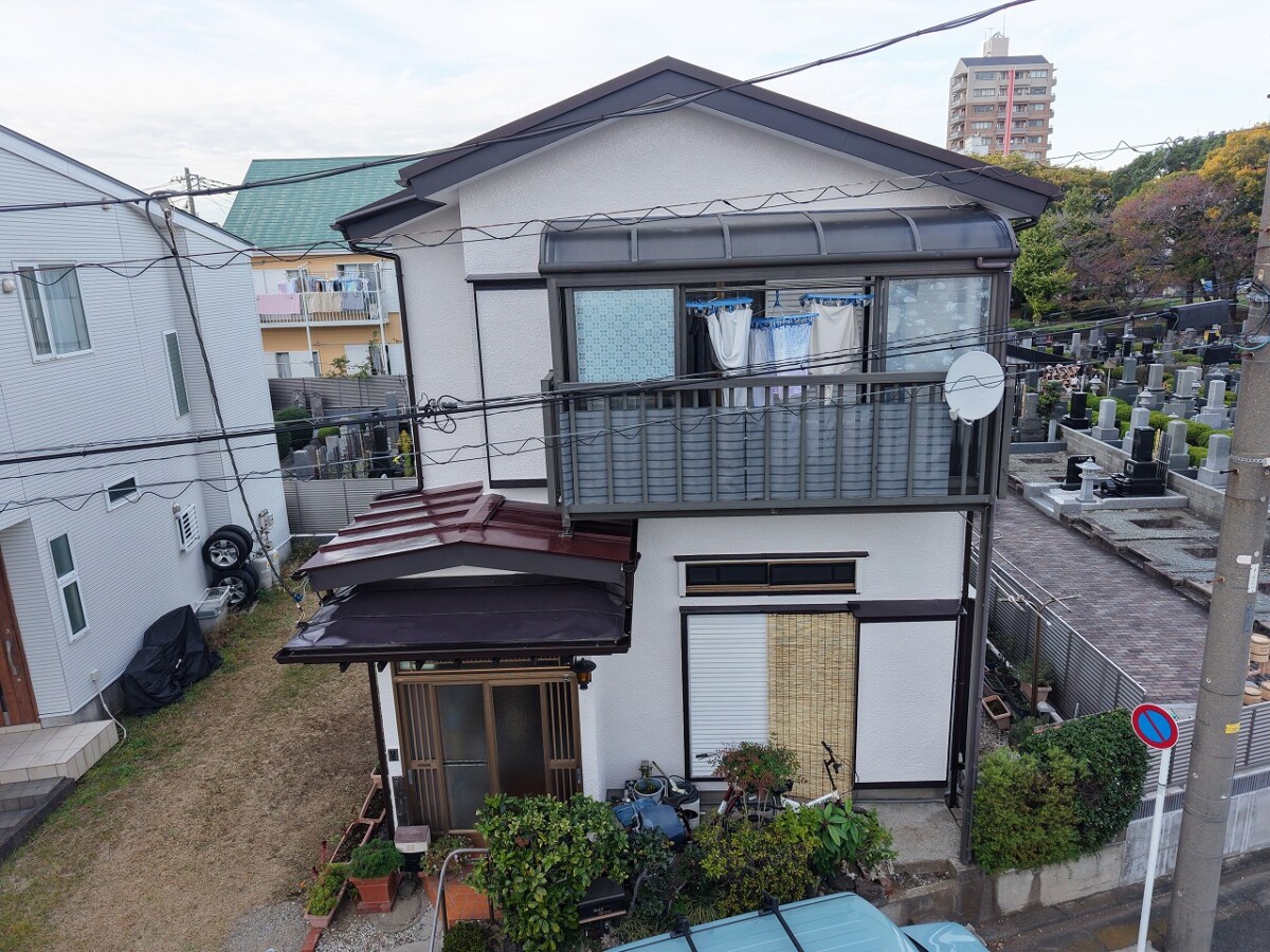 外壁塗装工事 【平塚市】SK化研 プレミアムシリコン