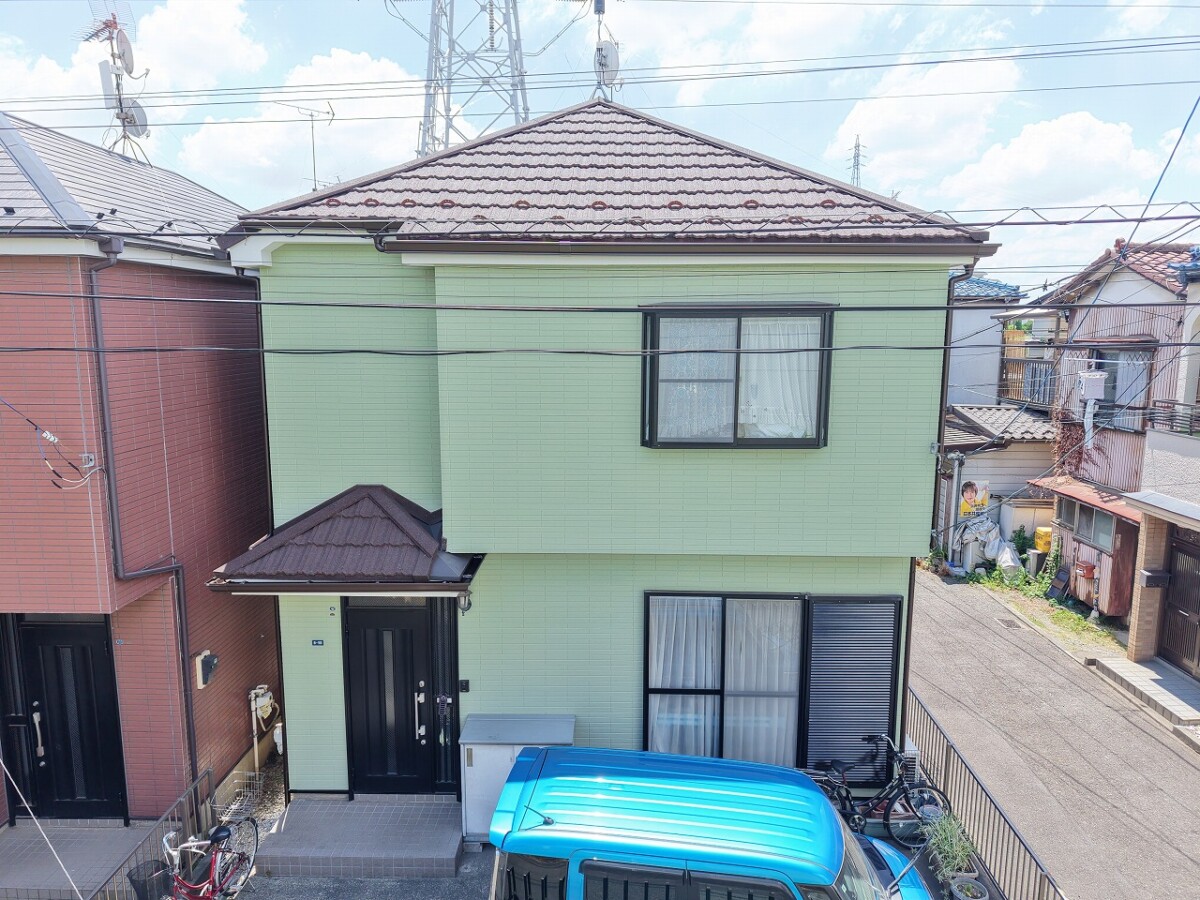 SKプレミアムシリコンBIO 外壁塗装工事【横浜市】